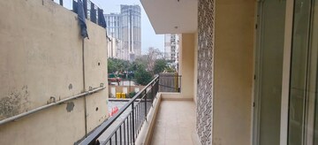 Balcony in 3 BHK Apartment at Amrapali Crystal Homes, Sector 76 – for Rent