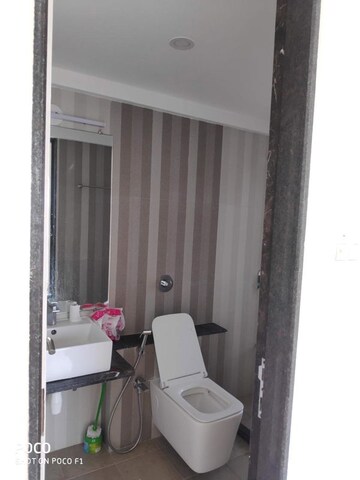 Bathroom in 1 BHK Apartment at Amal Aspen Park, Goregaon East – for Rent