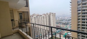 Balcony in 3 BHK Apartment at Amrapali Crystal Homes, Sector 76 – for Rent