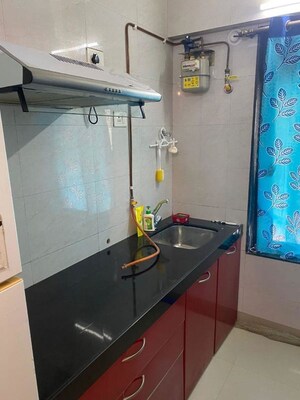 Kitchen in 1 BHK Apartment at Godrej Prime, Chembur – for Rent