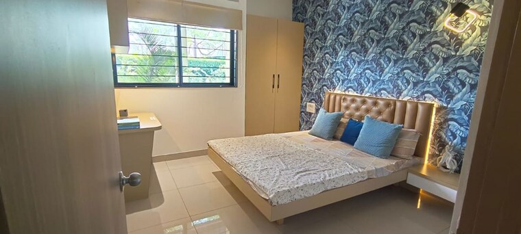 Bedroom, magarpatta-riverview-city 2 Bedroom 1140 Sq.Ft. Apartment In Loni Kalbhor Pune 10009960