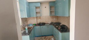 Kitchen in 3 BHK Apartment at Amrapali Crystal Homes, Sector 76 – for Rent