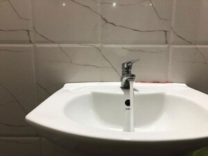 Bathroom in 3 BHK Apartment at Kumar Urban Kul Ecoloch, Mahalunge – for Rent