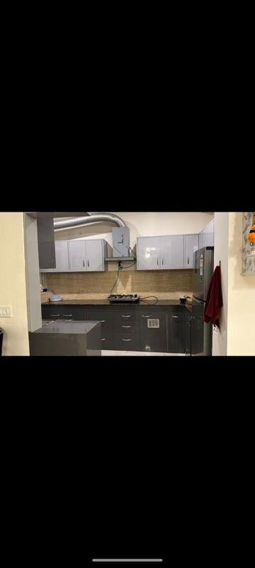 Kitchen in 3 BHK Apartment at Omaxe The Palace, Gomti Nagar – for Rent