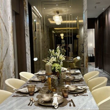 Living Room in 2 BHK Apartment at Hiranandani Castle Rock, Sainath Nagar – for Rent