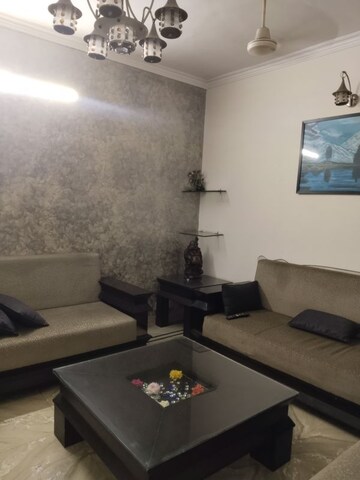 Living Room in 3 BHK Apartment at Sarita Vihar Pocket-G RWA, Sarita Vihar – for Rent