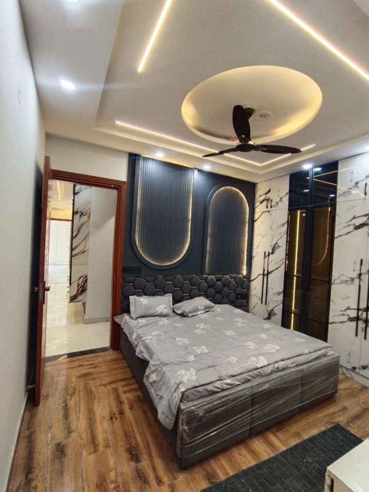 Bedroom, uttam nagar 4 Bedroom 130 Sq.Ft. Builder Floor In Uttam Nagar Delhi 10010169