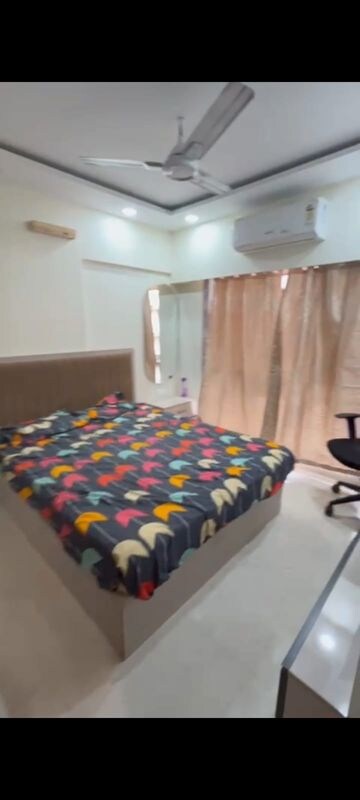 Bedroom in 1 BHK Apartment at Veena Senterio, Chembur – for Rent