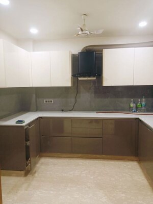 Kitchen in 3.5 BHK Builder Floor at Chittaranjan Park – for Rent