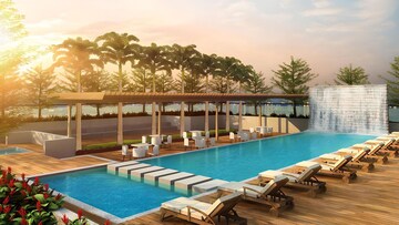 Swimming Pool in 2 BHK Apartment at Ruparel Vivanza, Byculla – for Sale