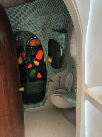 Bathroom in 2 BHK Apartment at Bandra West – for Rent