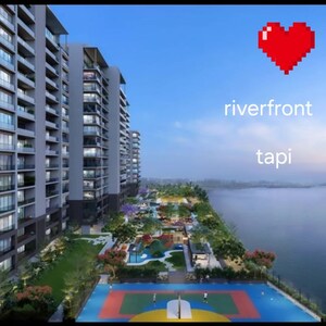 5 BHK Apartment – Exterior View View at Piplod - for Sale