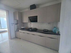 Kitchen in 4 BHK Apartment at Rustomjee Crown, Prabhadevi – for Rent