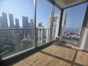 Balcony in 4 BHK Apartment at Rustomjee Crown, Prabhadevi – for Rent