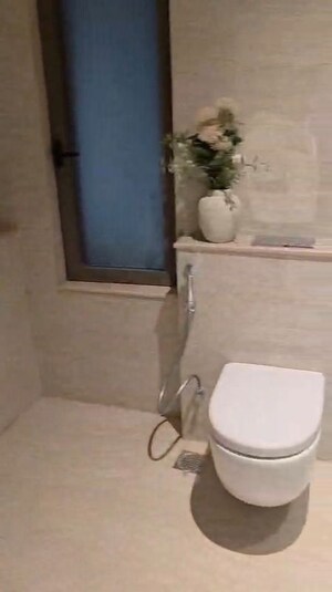 Bathroom in 4 BHK Apartment at Adani Ten BKC, Bandra East – for Sale