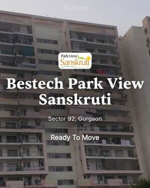 3 BHK Apartment – Exterior View View at Bestech Park View Sanskruti, Sector 92 - for Rent