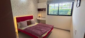 Bedroom in 2.5 BHK Apartment at Magarpatta Riverview City, Loni Kalbhor – for Sale