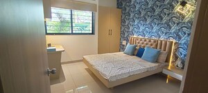 Bedroom in 2.5 BHK Apartment at Magarpatta Riverview City, Loni Kalbhor – for Sale