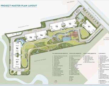 Master Plan in 3 BHK Apartment at Godrej Park World, Hinjewadi – for Sale