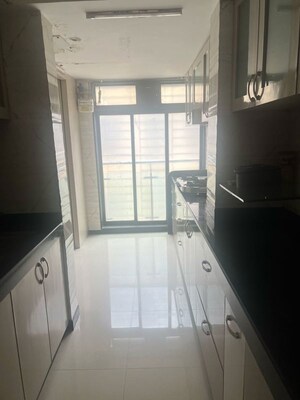 Kitchen in 1 BHK Apartment at Omkar Raga, Chembur – for Rent