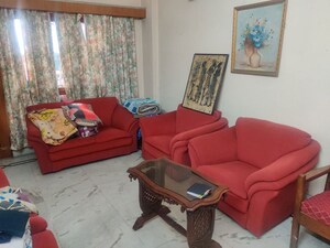 Living Room in 2 BHK Apartment at Rohtas Golf Link Apartments, The Mall Avenue – for Rent