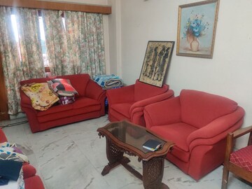 Living Room in 2 BHK Apartment at Rohtas Golf Link Apartments, The Mall Avenue – for Rent