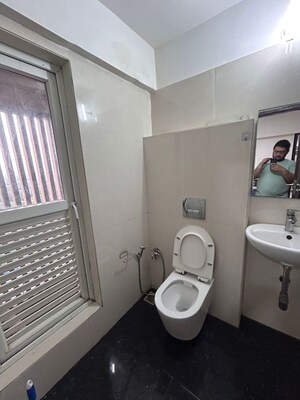 Bathroom in 2 BHK Apartment at Ruparel Orion, Chembur – for Rent