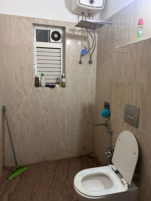 Bathroom in 2 BHK Apartment at Ruparel Orion, Chembur – for Rent