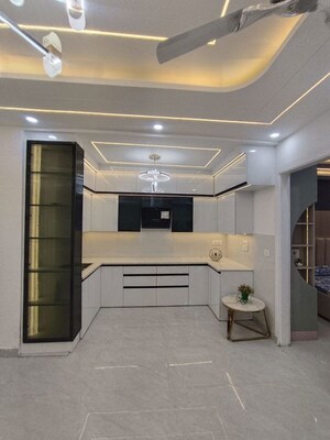 Kitchen in 3 BHK Builder Floor at Uttam Nagar – for Sale