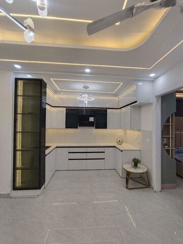 Kitchen in 3 BHK Builder Floor at Uttam Nagar – for Sale