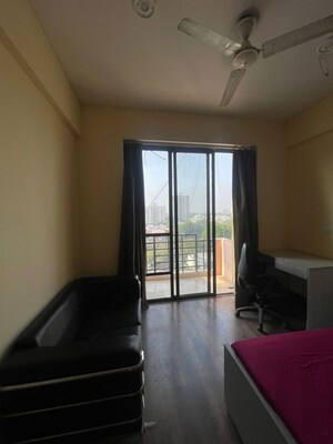 Living Room in 1 RK Apartment at Huda Market, Sector 31 – for Rent
