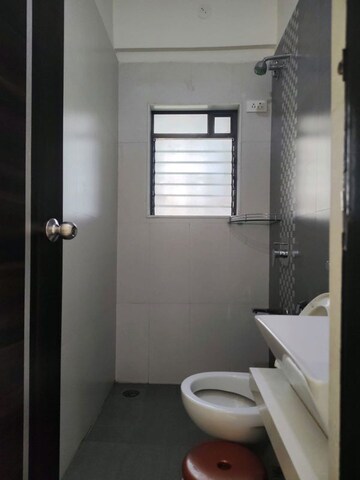 Bathroom in 2 BHK Apartment at Hill View CHS Haware City, Haware City – for Sale