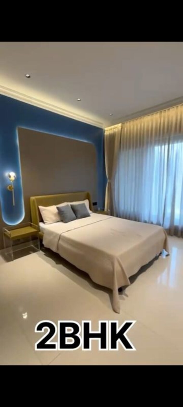Bedroom, kumar-magna-city 2 Bedroom 1020 Sq.Ft. Apartment In Manjri Budruk Pune 10010373