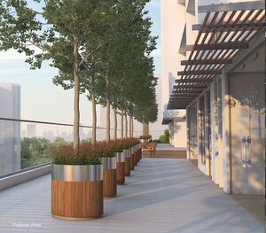 Swimming Pool in 2 BHK Apartment at The Aga Hall Estate, Mazgaon – for Sale