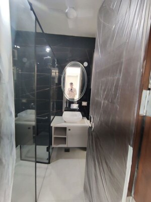 Bathroom in 4 BHK Builder Floor at Green Fields Colony – for Rent