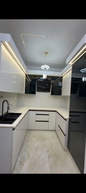 Kitchen in 4 BHK Builder Floor at Uttam Nagar – for Sale