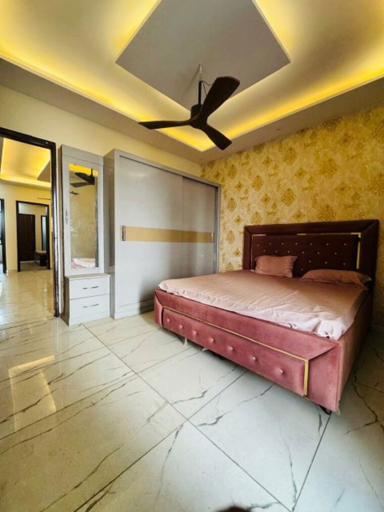 Bedroom, ludhiana chandigarh hwy 3 Bedroom 1170 Sq.Ft. Builder Floor In LudhianA Chandigarh Hwy Mohali 10010438