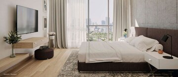 Bedroom in 3 BHK Apartment at The Aga Hall Estate, Mazgaon – for Sale