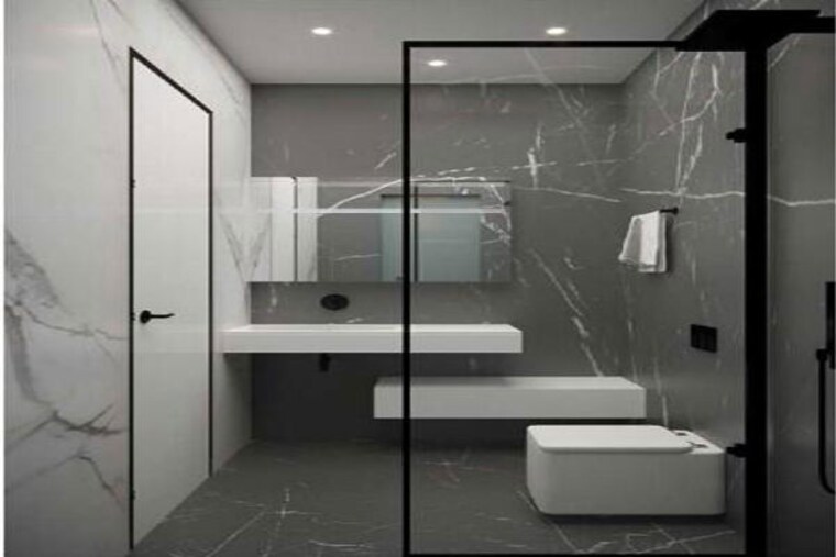Attached Bathroom, the-aga-hall-estate 3 Bedroom 1309 Sq.Ft. Apartment In Mazgaon Mumbai 10010435