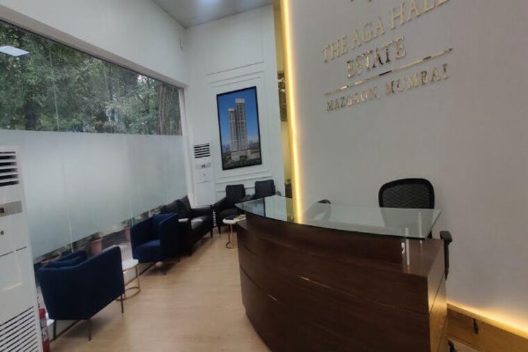 Living Room, the-aga-hall-estate 3 Bedroom 1309 Sq.Ft. Apartment In Mazgaon Mumbai 10010435