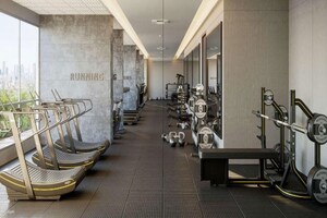 Gym in 3 BHK Apartment at The Aga Hall Estate, Mazgaon – for Sale