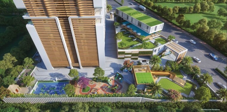 Balcony, nyati-elenor 4 Bedroom 1798 Sq.Ft. Apartment In Lulla Nagar Pune 10010450