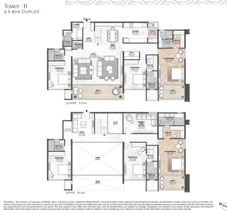 Floor Plan, nyati-elenor 4 Bedroom 1798 Sq.Ft. Apartment In Lulla Nagar Pune 10010450
