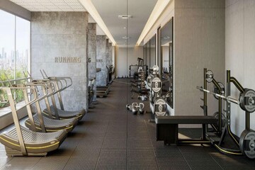 Gym in 3 BHK Apartment at The Aga Hall Estate, Mazgaon – for Sale