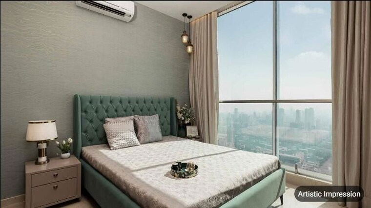 Bedroom, marathon-monte-south 3 Bedroom 1142 Sq.Ft. Apartment In Byculla West Mumbai 10010462