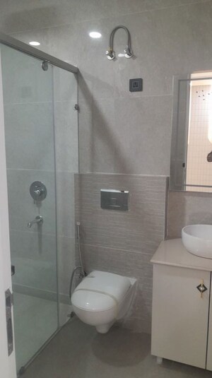 Bathroom in 4 BHK Builder Floor at Shivkripa Orchid Gyan Khand, Gyan Khand I – for Sale