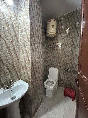 Bathroom in 2 BHK Builder Floor at Saket – for Rent