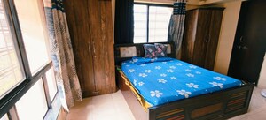 Bedroom in 2 BHK Apartment at Rama Blossoms, Baner – for Rent