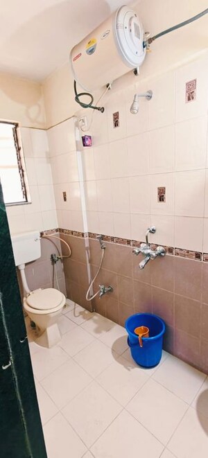 Bathroom in 2 BHK Apartment at Rama Blossoms, Baner – for Rent