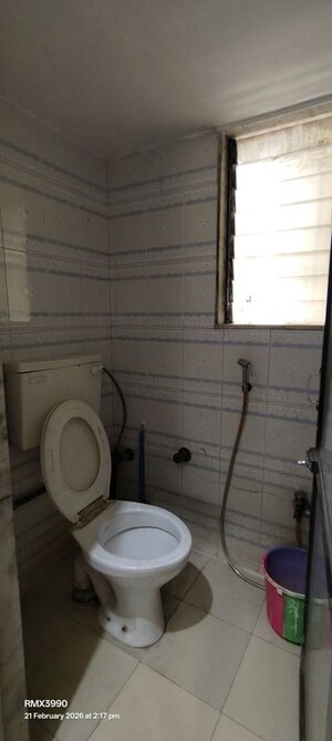 Bathroom in 1 BHK Apartment at Bhandup East – for Rent